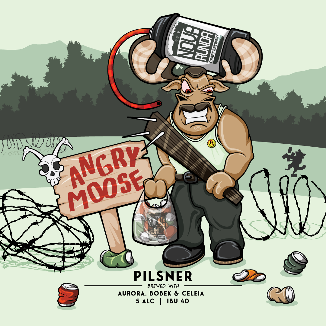 Angry Moose maskota