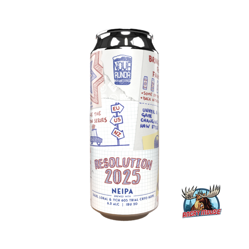 NOVA RUNDA - Resolution 2025 NEIPA | Angry Moose